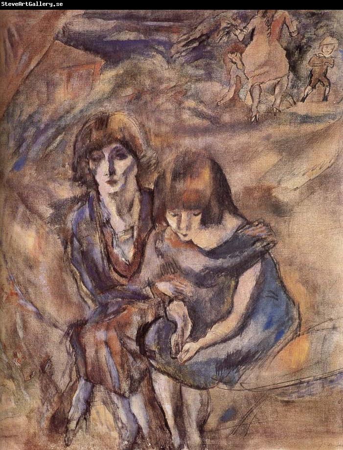 Jules Pascin Lucy and Aiermina